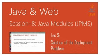 Java 9+ Modularity ( Java 9+ Modules Tutorial ) (JPMS) | #5 | Solution of the Deployment Problem
