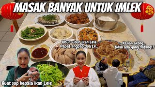 ANGPAO DOBEL DARI PAK BOS‼️ PERSIAPAN IMLEK MASAK BANYAK TAPI TIDAK ADA YANG DATANG⁉️