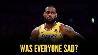 LeBron James complains about the Los Angeles Lakers