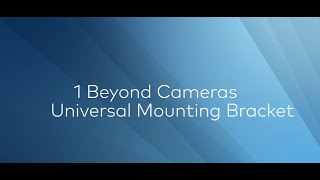 Crestron 1 Beyond Cameras Universal Mounting Kit