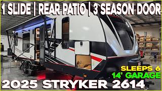 2025 Stryker 2614 Toy Hauler Travel Trailer by Cruiser RVs at Couchs RV Nation a RV Wholesalers