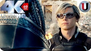 Quicksilver vs Apocalypse - X-Men Apocalypse - MOVIE CLIP (4K HD)