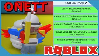 Roblox Bee Swarm Simulator Completing Onett S First Quest