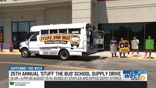 ‘Stuff the Bus’ school supply drive aims to help students in the Cape Fear region