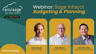 Sage Intacct Budgeting and Planning Webinar Recording Nov 2024