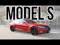 Tesla Model S: Vossen HF-5 Gloss Black Wheels