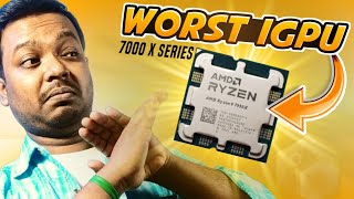 Ryzen 7000 Integrated Graphics Worst then intel UHD Graphics - 7600x, 7700x, 7900x, 7950x