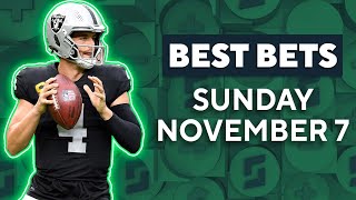 SUNDAY'S BEST NFL BETS: Week 9 Picks, Props & Predictions | The Early Edge