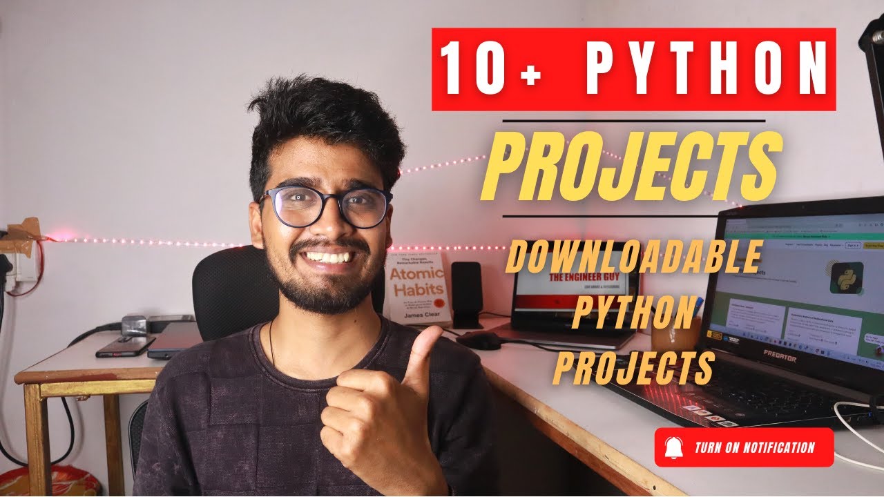 10+ Free Downloadable Python Projects In 2022 | Become Python Developer ...