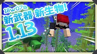 Minecraft 1.13 全新水域大更新 🐟 全新武器✔️ 海龜及怪物等等✔️出現啦 !!