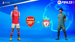 FIFA 23 - Arsenal vs. Liverpool Ft. Havertz, Declan Rice, | Premier League | PS5™ Gameplay [4K60]