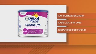 Gerber issues recall on baby formula