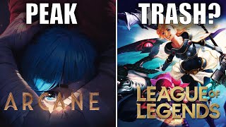 ARCANE Fanboy Tries League of Legends for the FIRST TIME!