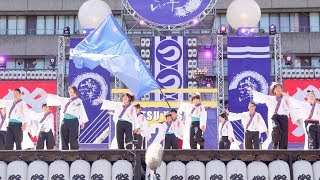 [4K] 神鬼龍 志舞　安濃津よさこい 2018　2日目　お城西公園会場 (中央)