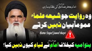 Imam A.S Ne Banu Umayya Ke Khilaf Qiyam Kyun Nahi Kiya❓ | Allama Sayed Jawad Naqvi 🎙️