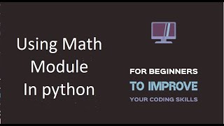 python code Math module with Example