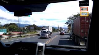 Driving to San Jose and SJO Airport 26DEC2016