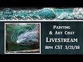 Dolphin Painting & Art Chat - Part 3 - Lachri