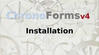 ChronoForms v4 : Installation