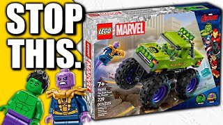 This LEGO Marvel 2025 Hulk Truck is BAD.