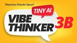 VibeThinker-3B: 3B Model That Challenges Claude Opus? Test Locally