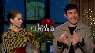 Last Christmas || Emilia Clarke & Henry Golding Generic Junket Interview || #SocialNews.XYZ