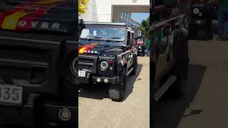 Ananda college vehicle parade 2025 ❤💛 #automobile #defender #modified  #shorts #trending