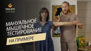 Мануальное мышечное тестирование на простом примере