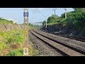 sabarmati wdp4b led yesvantpur barmer ac express accelerates out of akurdi