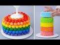 10+ Best Satisfying Rainbow Cake Ideas | How To Make Cake Decorating Tutorials For Any Occasion