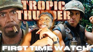 *this movie had no right.. being this funny* FIRST TIME WATCHING: Tropic Thunder (2008) REACTION