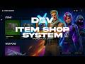 [ESX/QBCORE] Fornite Item Shop | Fivem Scripts | DevX
