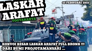 KONVOI ROMBONGAN ARAFAT YOGYAKARTA DI JALAN GODEAN‼️ MEMBAWA MASA PALING BANYAK ‼️