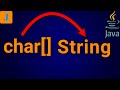 How To Convert Char Array To String In Java