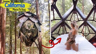 INSANE places to stay in California | hotels & resorts In California