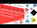 Diving into JavaScript source code - Math.max() and Math.min() | JavaScript Interview | 2025