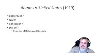 POLS 3321: Abrams v. US