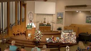 Funeral for Gaylord Hanson