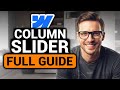 Webflow Column Slider (EASY FULL GUIDE) | Multi Column Slider in Webflow