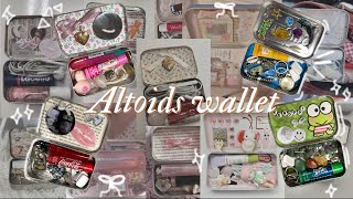 Como hacer una billetera Altoids ⋆୨୧˚ | DIY altoids wallet ~ inspo Pinterest + coquette 🎀🌊🌱💌