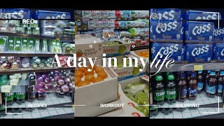 groceries shopping in south korea |day in my life|productive day 👍👌❤