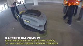 KM 75/40 W 30” Walk Behind Sweeper