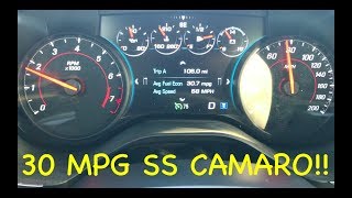 How My 6th Gen Camaro Is On Trips!! Gas Mileage GOAT