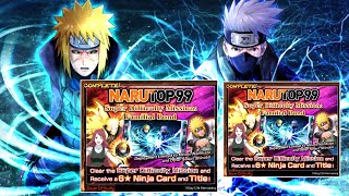 NARUTOP99 Minato Super Difficulty Familia Bond All Stages Complete!! Solo Gameplay - NxB NV