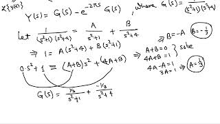 Diff Eqn: Solving IVP using Laplace Transform example