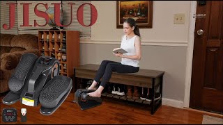 JISUO Under Desk Elliptical | Get Your Leg Exercise While Working!