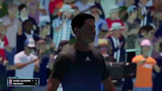 Auger-Aliassime F. @ Medvedev D. [US Open 21] | 10.9. | AO Tennis 2