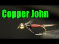 Barr's Copper John Fly Tying - OLD VIDEO - Great Beadhead Nymph For Dry Dropper Fishing