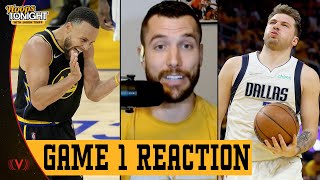 Steph Curry, Draymond & Warriors surge past Luka Doncic & Mavericks, take Game 1 | Hoops Tonight