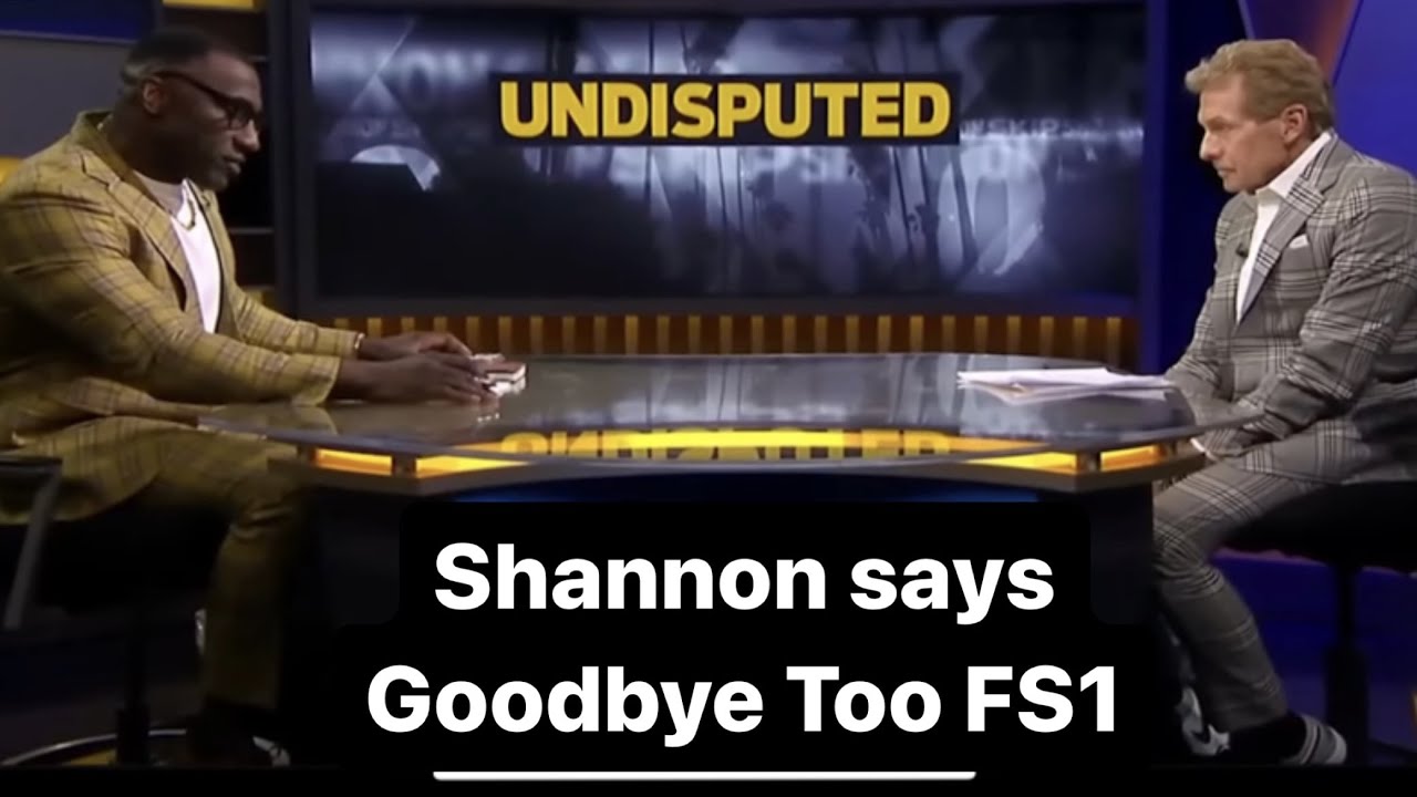 Shannon Sharpe Says Goodbye To Skip Bayless And Undisputed In Tears ...